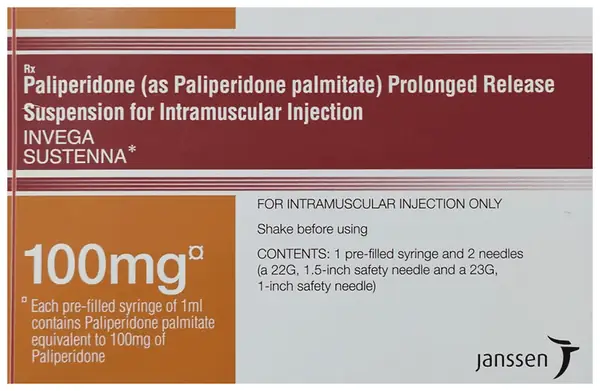 Invega Sustenna 100mg Injection