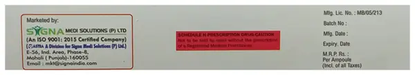 Irosin 5 Injection