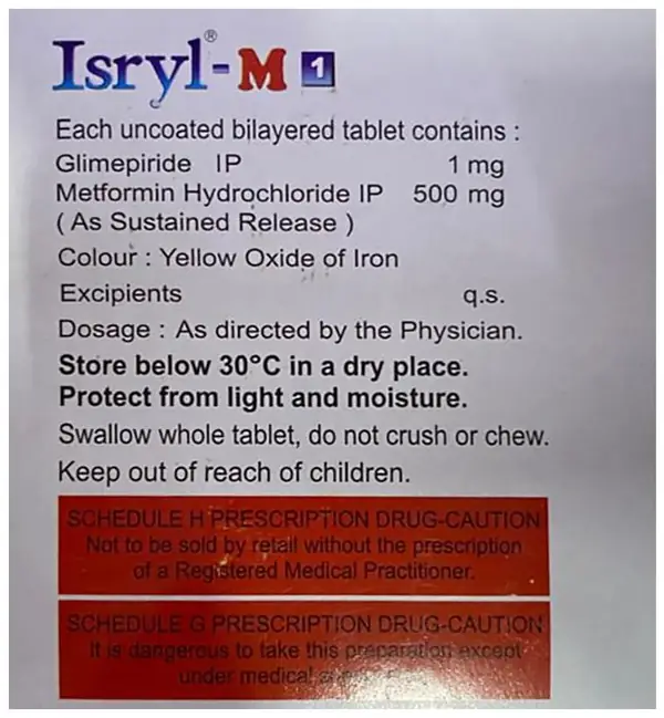 Isryl-M1 Tablet SR