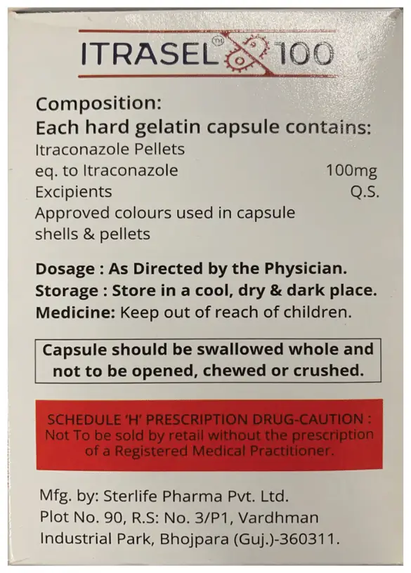 Itrasel 100 Capsule