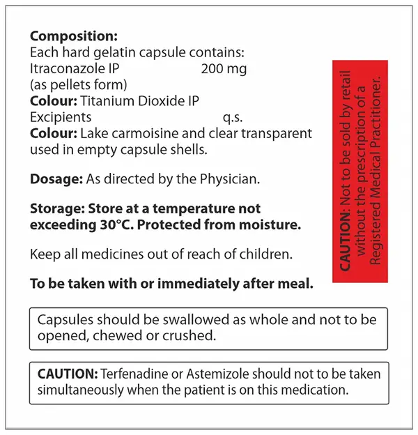 Itravozole 200 Capsule