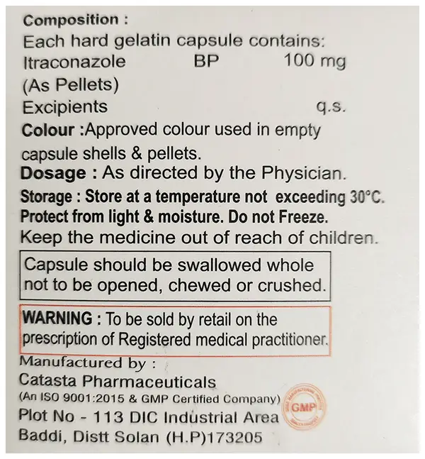 Itrobliz 100 Capsule