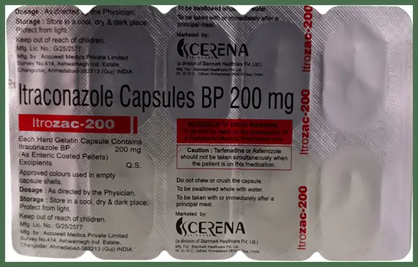 Itrozac 200 Capsule