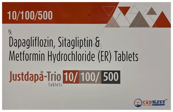 Justdapa-Trio 10/100/500 Tablet ER