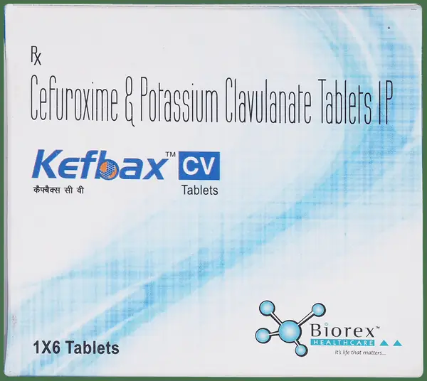 Kefbax CV 500mg/125mg Tablet
