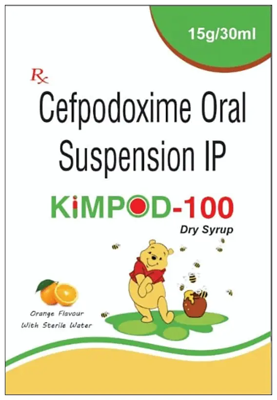 Kimpod 100 Dry Syrup Orange