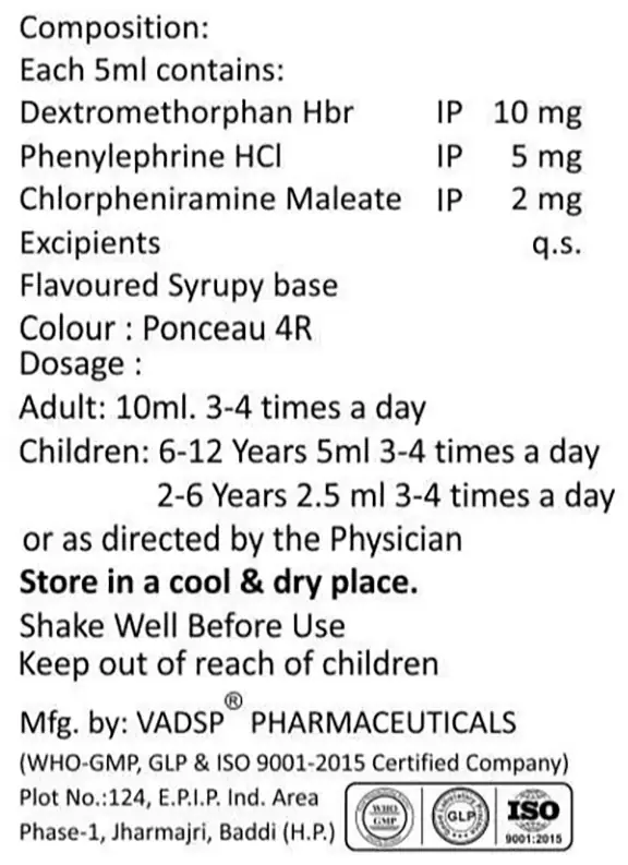 Koffset DX Syrup Sugar Free