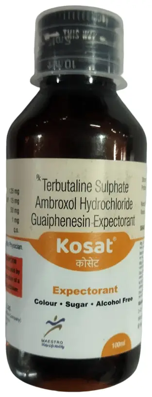 Kosat Syrup Alcohol & Sugar Free