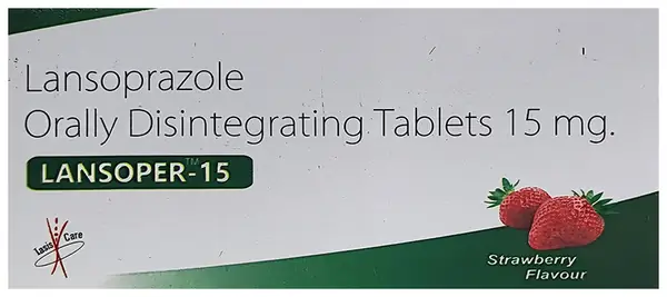 Lansoper Orally Disintegrating Tablet Strawberry