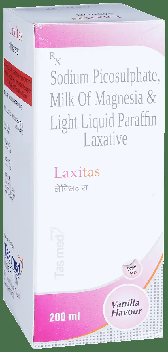 Laxitas Laxative Vanilla Sugar Free