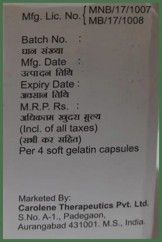 Lenocal-D3 60K Softgel Capsule
