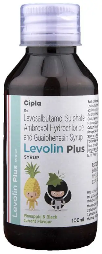 Levolin Plus Syrup Pineapple & Black currant