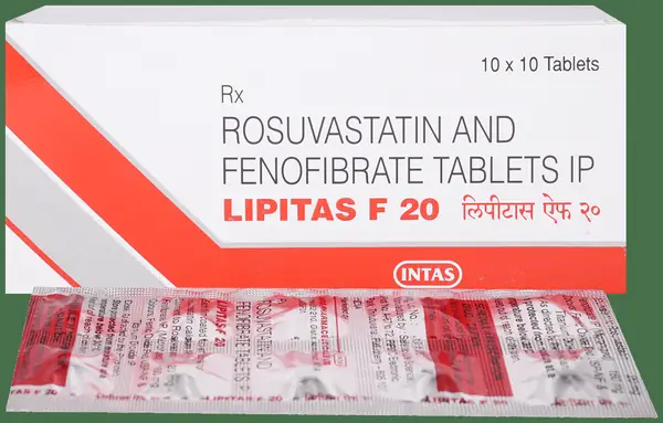 Lipitas F 160mg/20mg Tablet