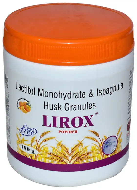 Lirox Powder Delicious Orange Sugar Free