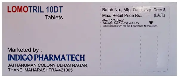 Lomotril 10DT Tablet Orange