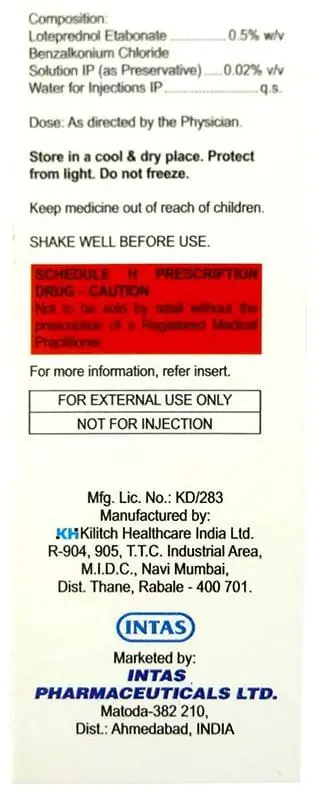 Lotefast Ophthalmic Suspension