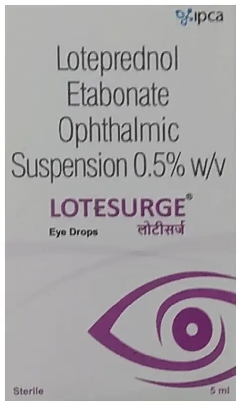 Lotesurge Ophthalmic Suspension
