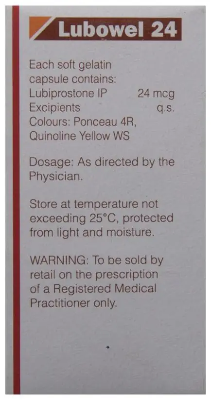 Lubowel 24 Soft Gelatin Capsule