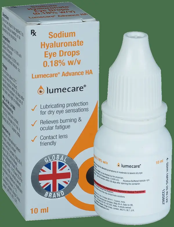 Lumecare Advance HA Eye Drop