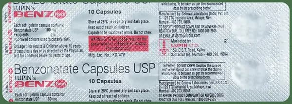 Lupin's Benz Pearls Capsule