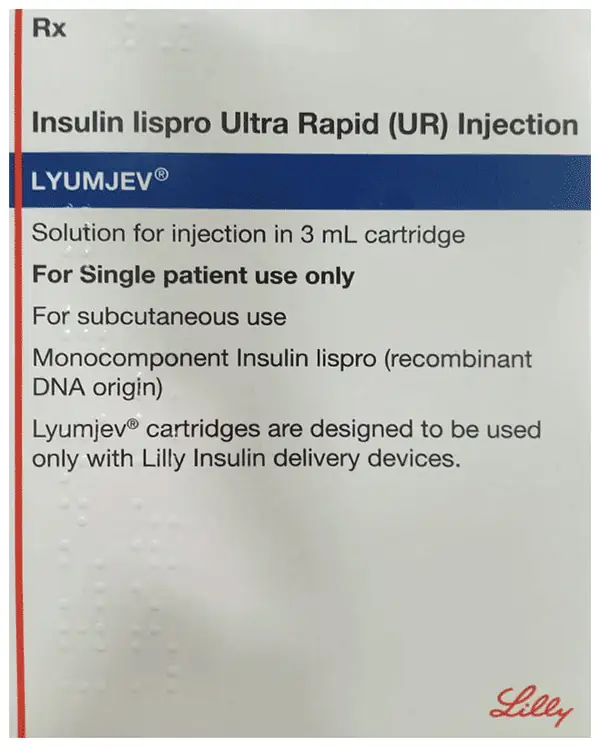 Lyumjev Solution for Injection ( 3ml Each )