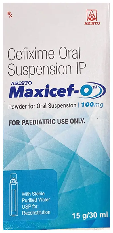 Maxicef-O 100mg Oral Suspension