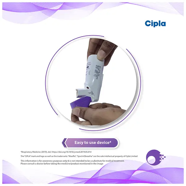 Maxiflo 125 Synchrobreathe Inhaler