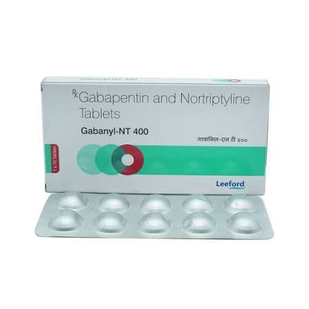 Gabanyl NT 400mg/10mg Tablet
