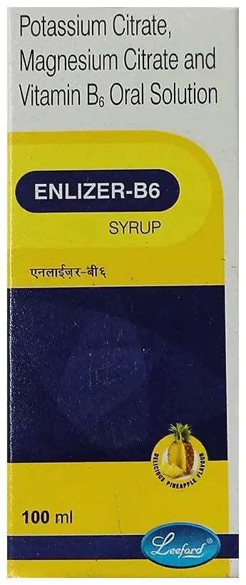Enlizer-B6 Oral Solution Delicious Pineapple