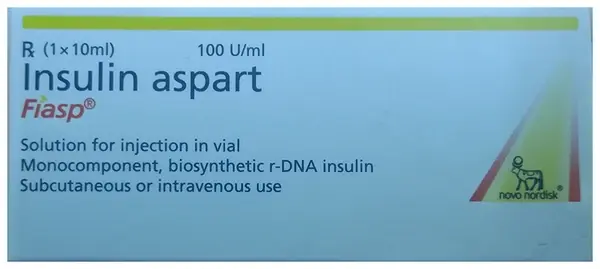 Fiasp 100IU/ml Solution for Injection