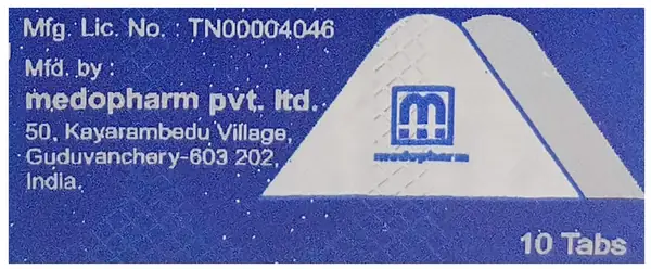 Medomol Ace 100mg/325mg Tablet