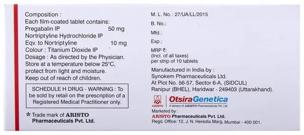 Meganeuron NT 50 Tablet