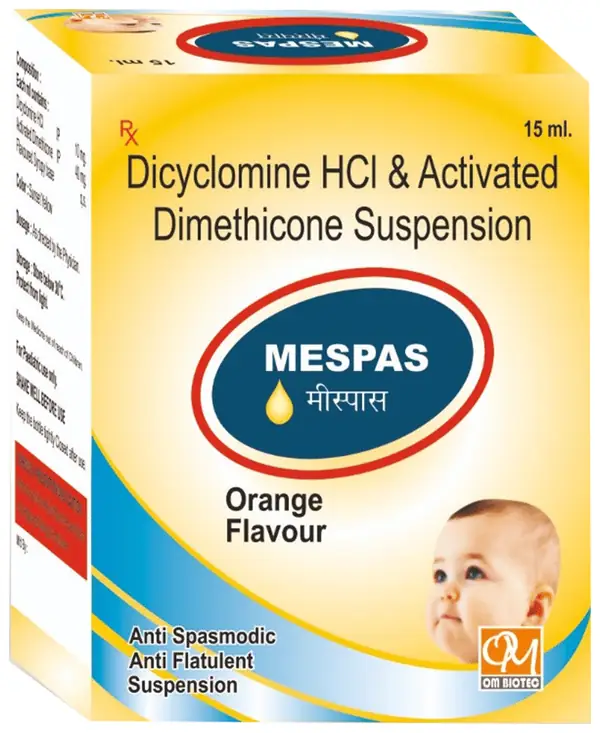 Mespas Oral Suspension Orange