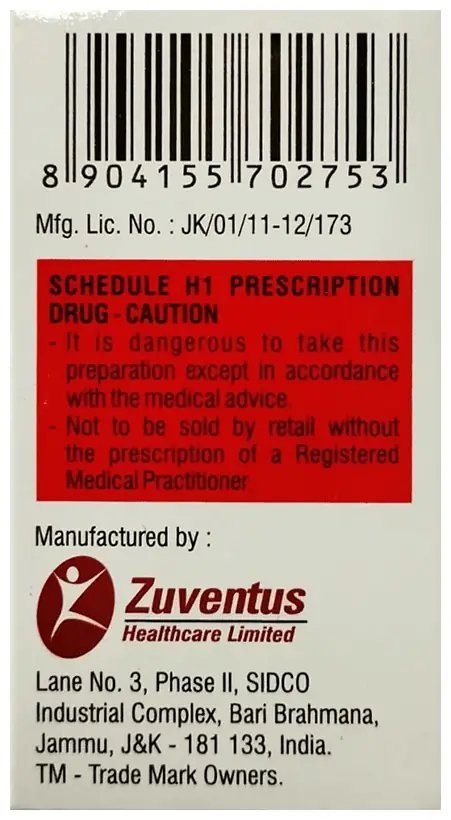 Monobact 1000 mg/500 mg Injection