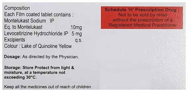 Monteceum LC 5mg/10mg Tablet
