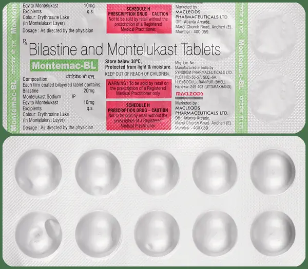 Montemac BL 20mg/10mg Tablet