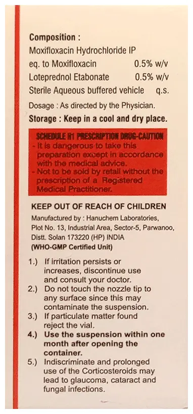 Moxi LP Eye Drop (Preservative Free)