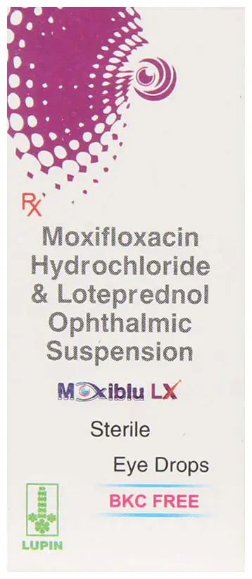 Moxiblu LX Eye Drop BKC Free