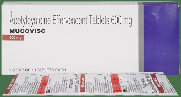 Mucovisc 600mg Effervescent Tablet