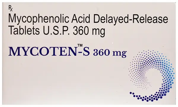 Mycoten-S 360mg Tablet DR