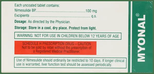 Myonal 100mg Tablet