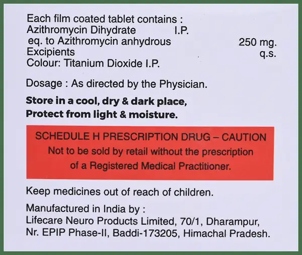 Myzicin 250 Tablet
