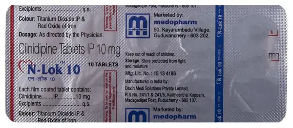N-Lok 10 Tablet