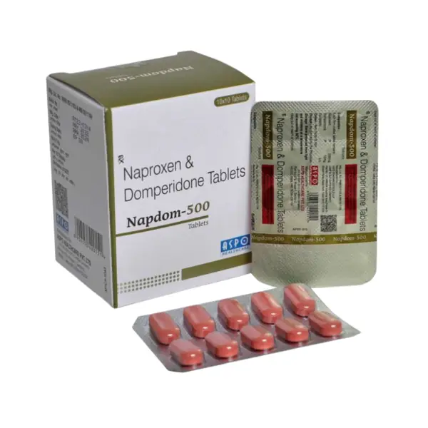 Napdom 500mg/10mg Tablet