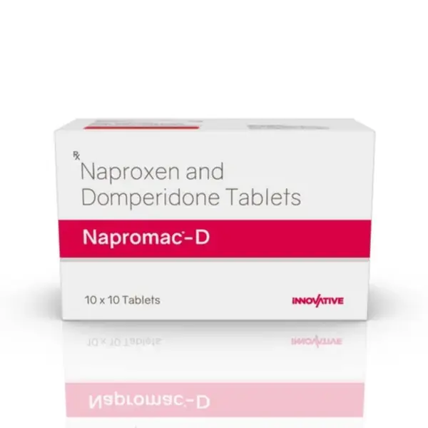 Napromac D 250mg/10mg Tablet