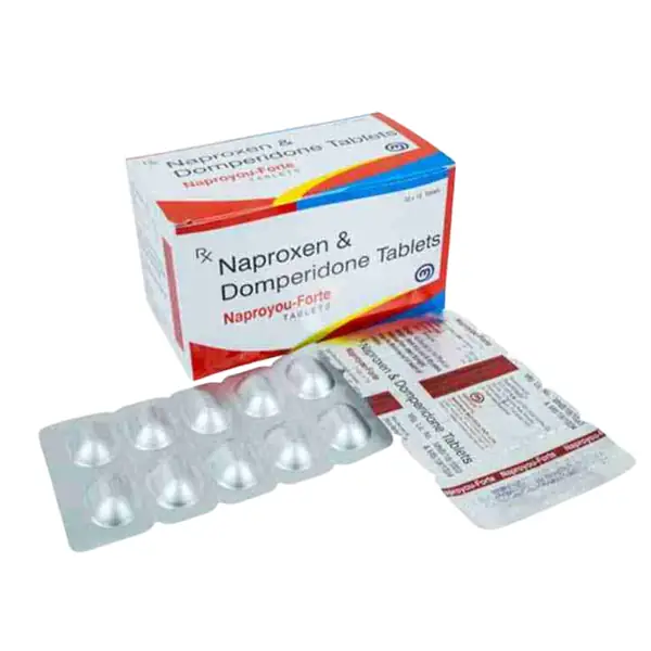 Naproyou Forte 500mg/10mg Tablet
