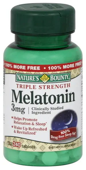 Nature's Bounty Triple Strength Melatonin 3mg Tablet