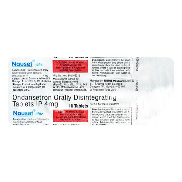 Nauset 4mg Tablet