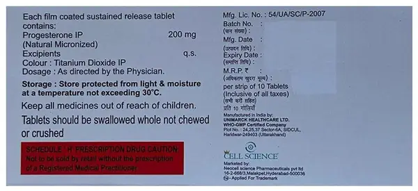 Neosteron 200 SR Tablet