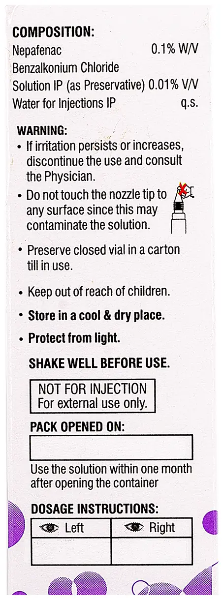 Nepeye Ophthalmic Suspension